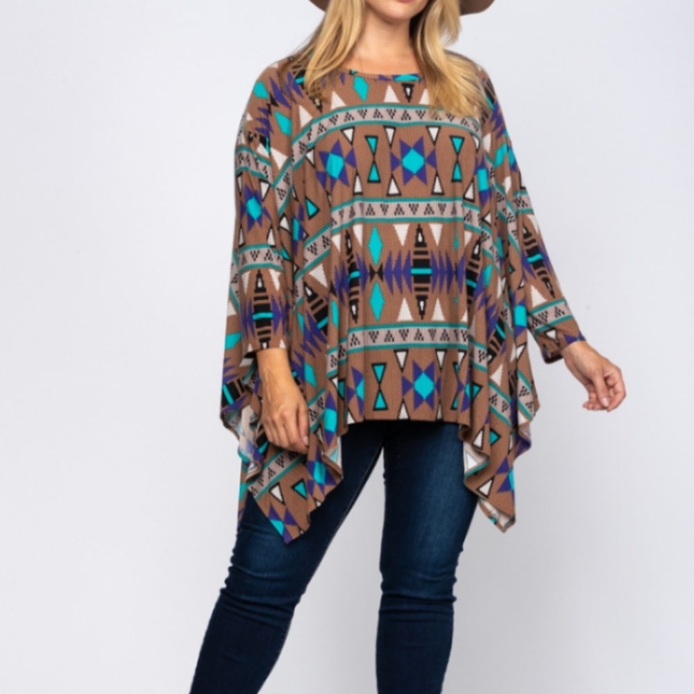 Plus Size Aztec Top Boutique I have 3 1x2x. 3 2x3x